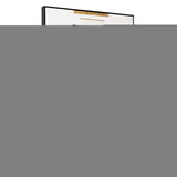 Gray Mod Geometric Black Shadowbox Frame Textual Art Wall Art - Homeroots - Flyclothing LLC