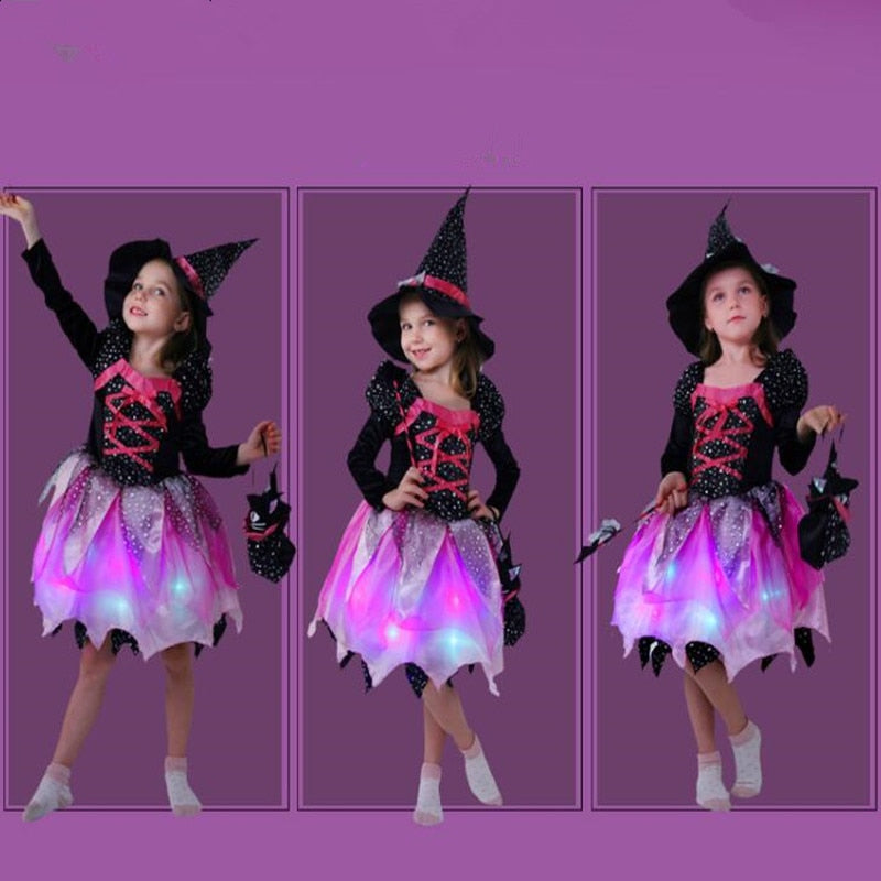 Children's Costume For Halloween Party Baby Girls Halloween Witch Costume Children Cosplay - My Store - Flyclothing LLC