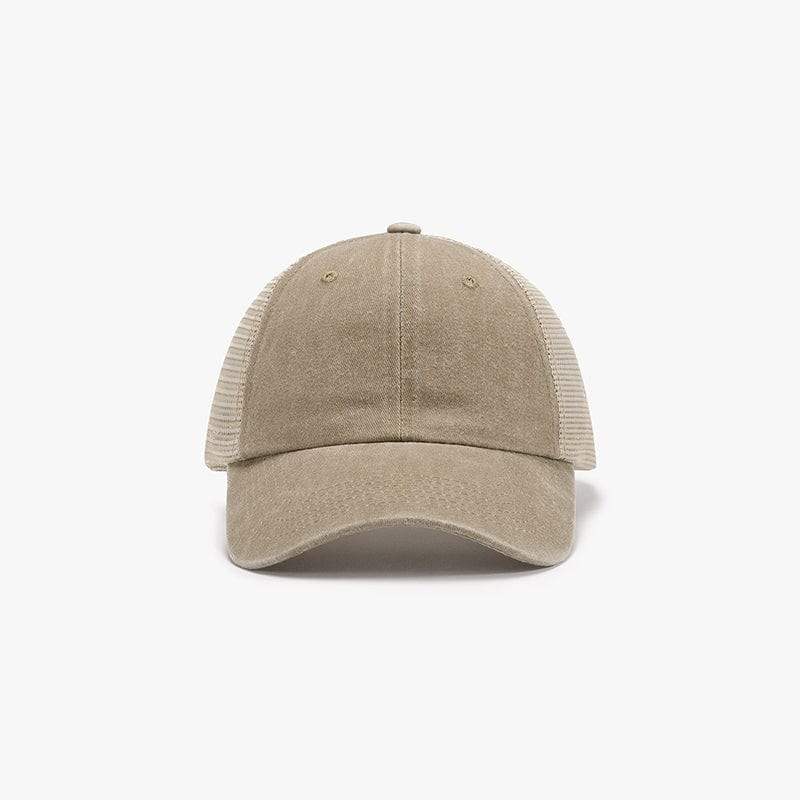 Breathable Mesh Adjustable Baseball Cap - Trendsi - Flyclothing LLC