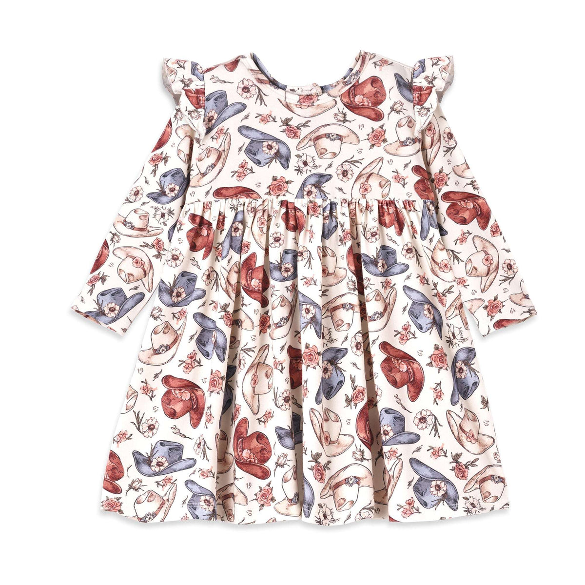 Wildflower Rodeo Cowgirl Dress - Bamboo - Tesa Babe - Flyclothing LLC