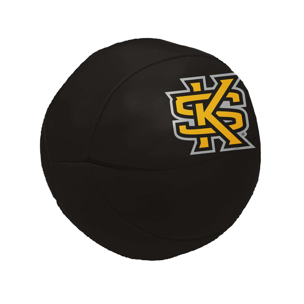 Kennesaw State Black Micro Soft Basketball f/ Primary Logo - Logo Brands - Flyclothing LLC