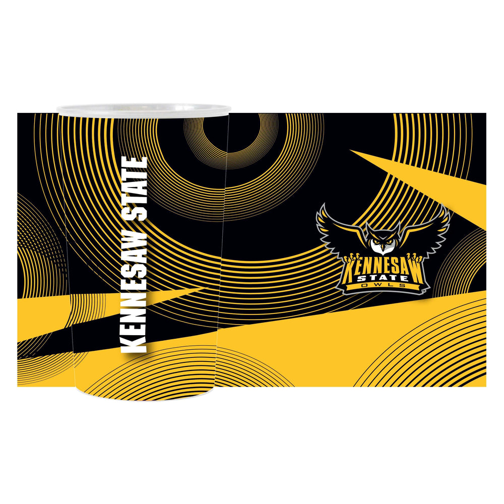 Kennesaw State Geometric Hardwall Cup 4 Pack - Logo Brands - Flyclothing LLC