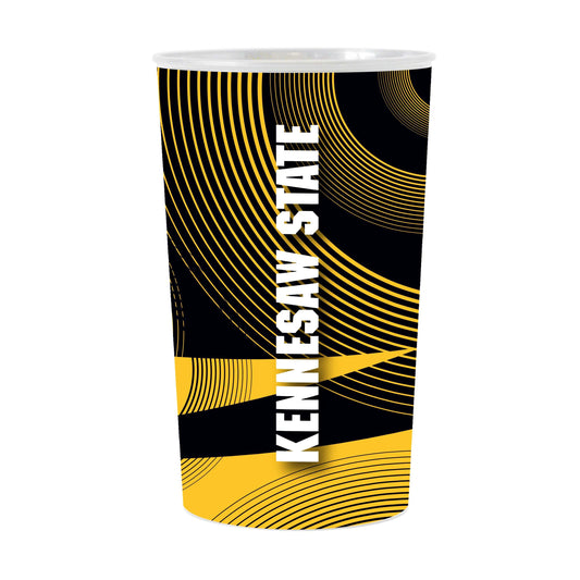 Kennesaw State Geometric Hardwall Cup 4 Pack - Logo Brands - Flyclothing LLC