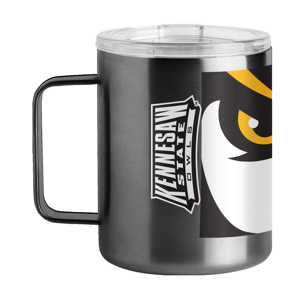 Kennesaw State 15oz Hype Stainless Mug - Logo Brands - Flyclothing LLC