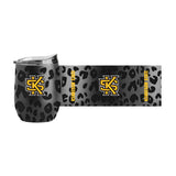 Kennesaw State Leopard 16oz Black Powdercoat Curved Beverage - Logo Brands - Flyclothing LLC