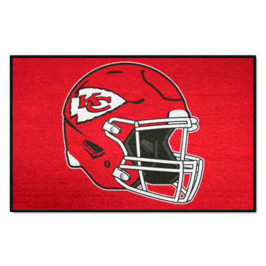 Kansas City Chiefs Starter Mat Accent Rug - 19in. x 30in., Helmet Logo - Kansas City Chiefs
