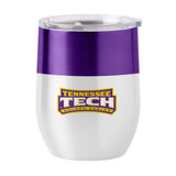 Tennessee Tech 16oz Colorblock Stainless Curved Beverage - Logo Brands - Flyclothing LLC