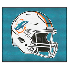 Miami Dolphins Tailgater Rug - 5ft. x 6ft., Helmet Logo