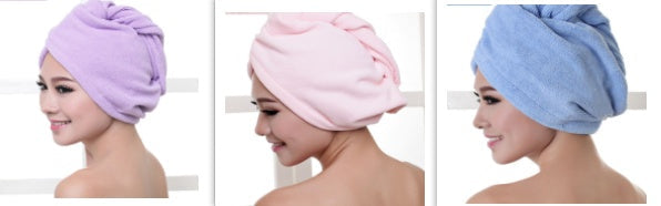 Women's Hair Dryer Cap, Absorbent Dry Hair Towel - My Store - Flyclothing LLC