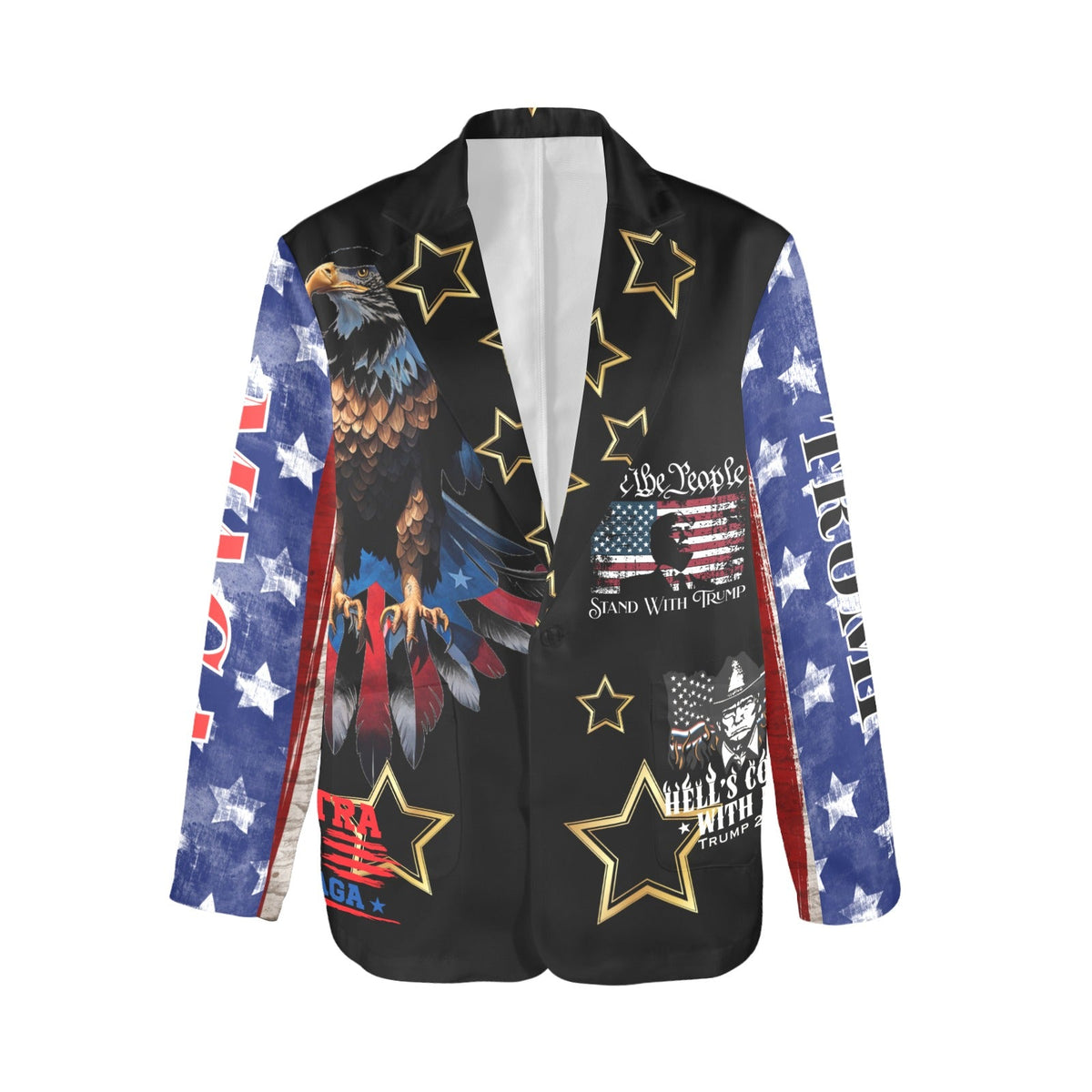 Baha Ranch Ultra Maga Trump Womens Blazer - Baha Ranch Western Wear - Flyclothing LLC