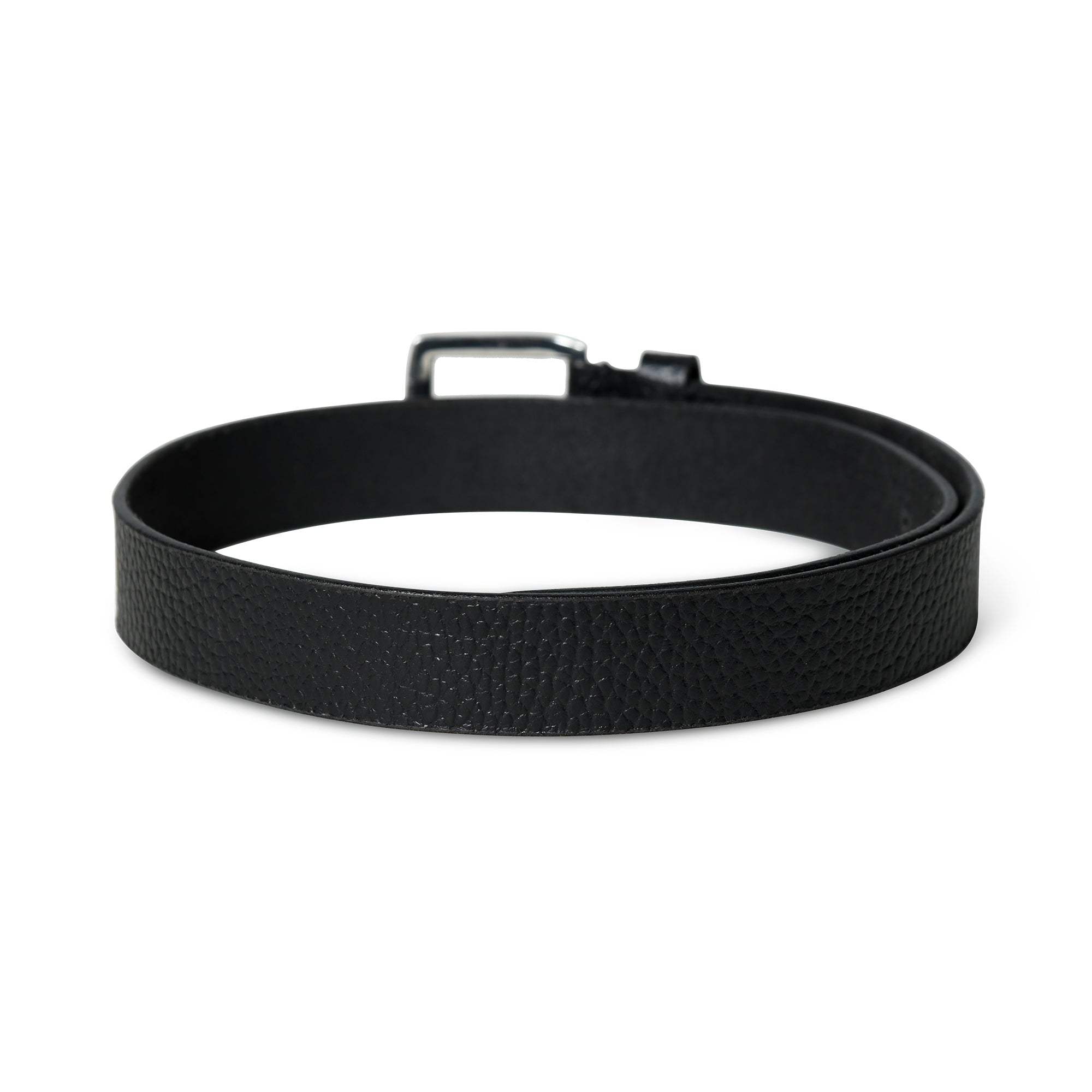 Nexus Black Leather Belt - Classy Leather Bags - Flyclothing LLC