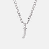 Titanium Steel Letter Pendant Necklace - Trendsi - Flyclothing LLC