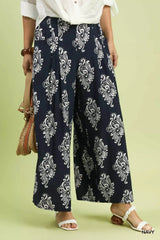 Umgee Abstract Print Wide Leg Pants - Trendsi - Flyclothing LLC
