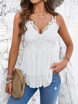 Layered Double Spaghetti Straps Cami - Trendsi - Flyclothing LLC