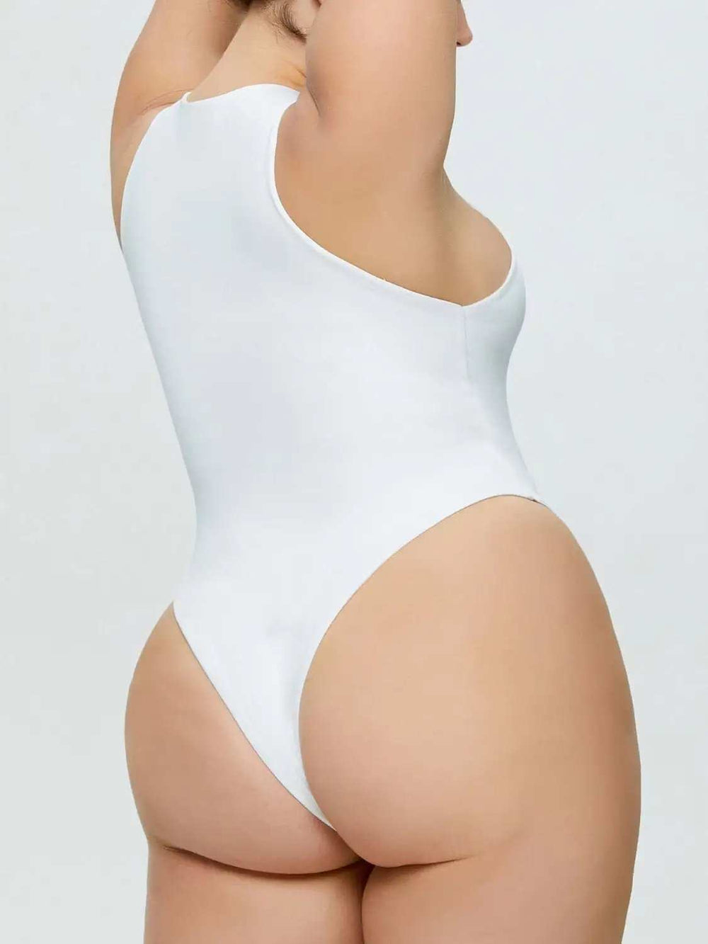Full Size Round Neck Wide Strap Bodysuit - Trendsi - Flyclothing LLC