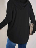 Full Size Drawstring Long Sleeve Hoodie Plus Size - Trendsi - Flyclothing LLC