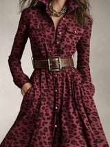 Plaid Button Front Maxi Shirt Dress - Trendsi - Flyclothing LLC