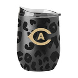 UC Davis Leopard 16oz Black Powdercoat Curved Beverage - Logo Brands - Flyclothing LLC