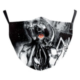 Halloween Clown Funny Horror Creative Double-layer Dust Mask - My Store - Flyclothing LLC