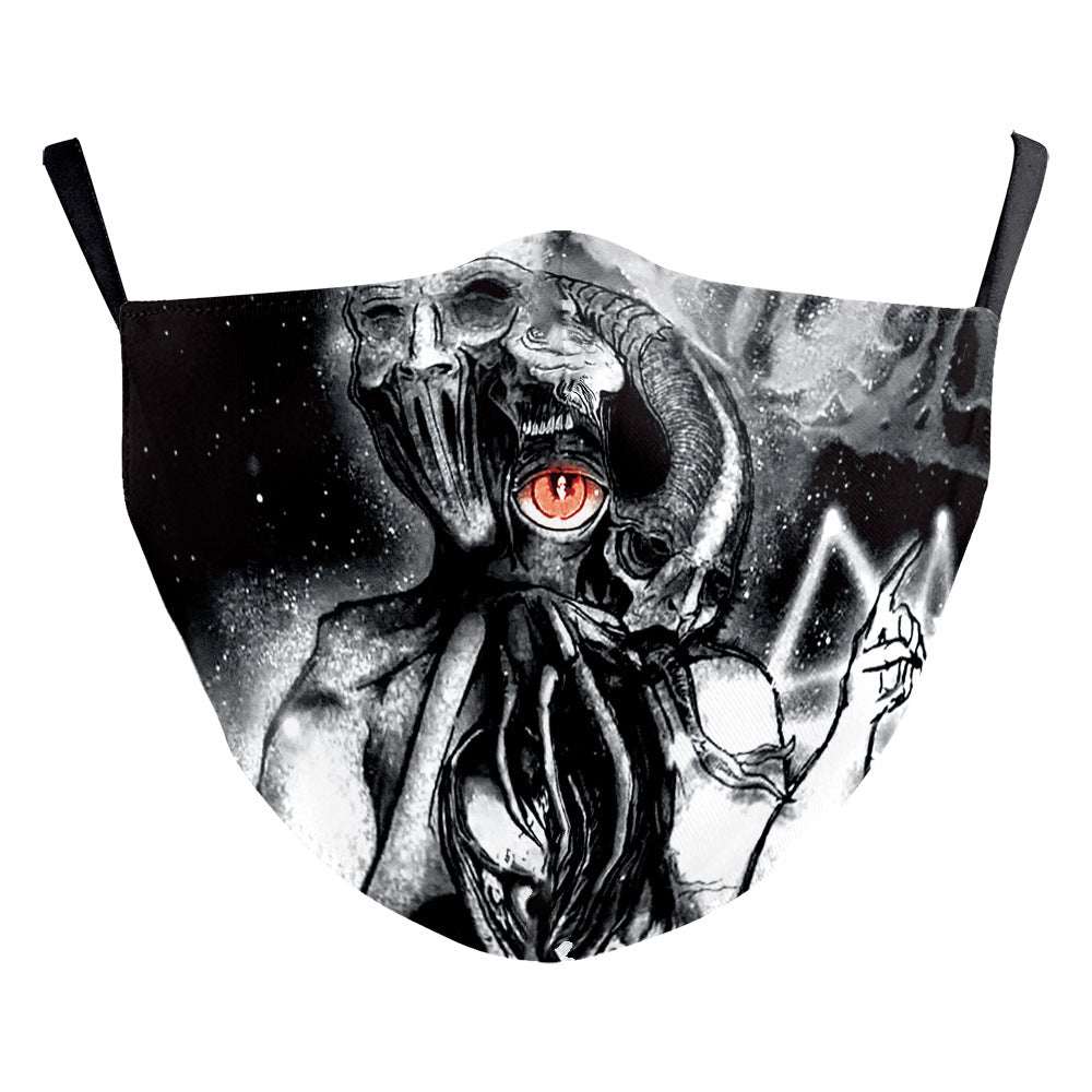Halloween Clown Funny Horror Creative Double-layer Dust Mask - My Store - Flyclothing LLC