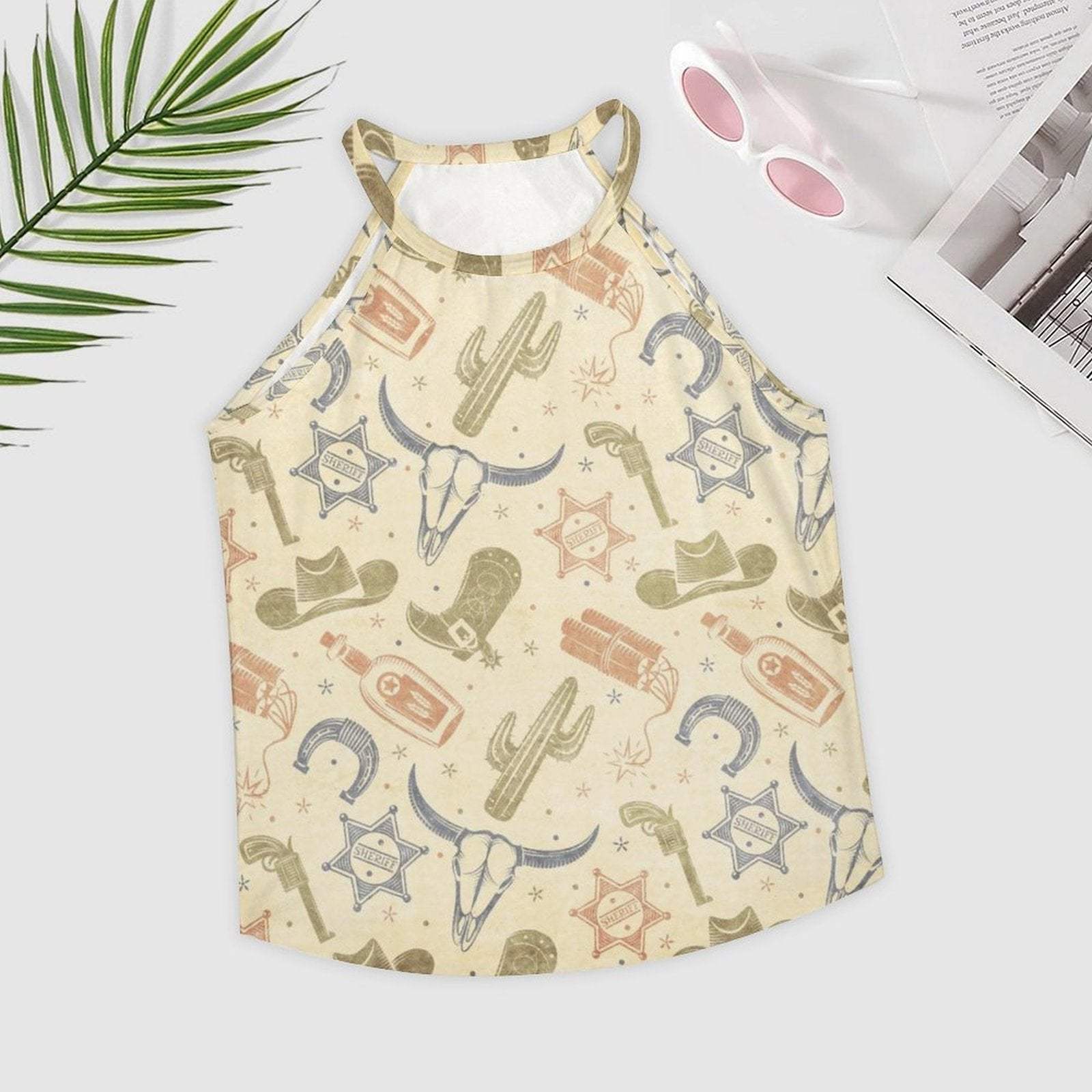 Baha Ranch Western Symbols Tank Top - Baha Ranch Western Wear - Flyclothing LLC
