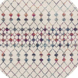 5' X 5' Beige And Blue Abstract Round Rug - Homeroots - Flyclothing LLC