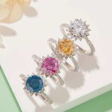 2 Carat Moissanite 925 Sterling Silver Ring - Trendsi - Flyclothing LLC