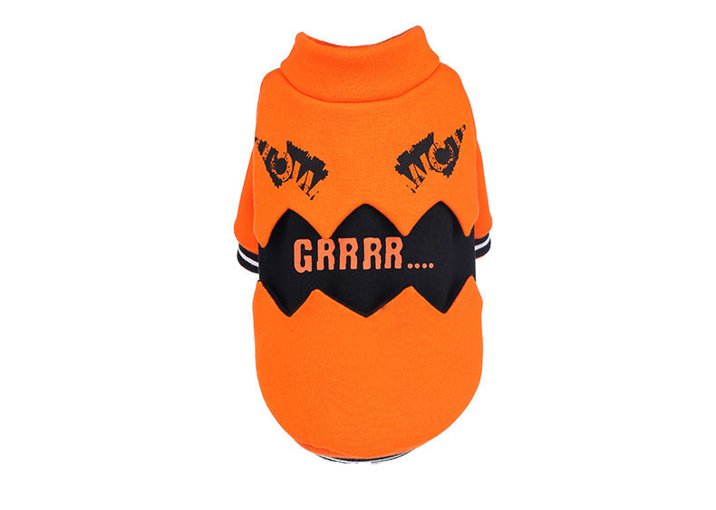 Puppy dog clothes halloween pumpkin costume - My Store - Flyclothing LLC