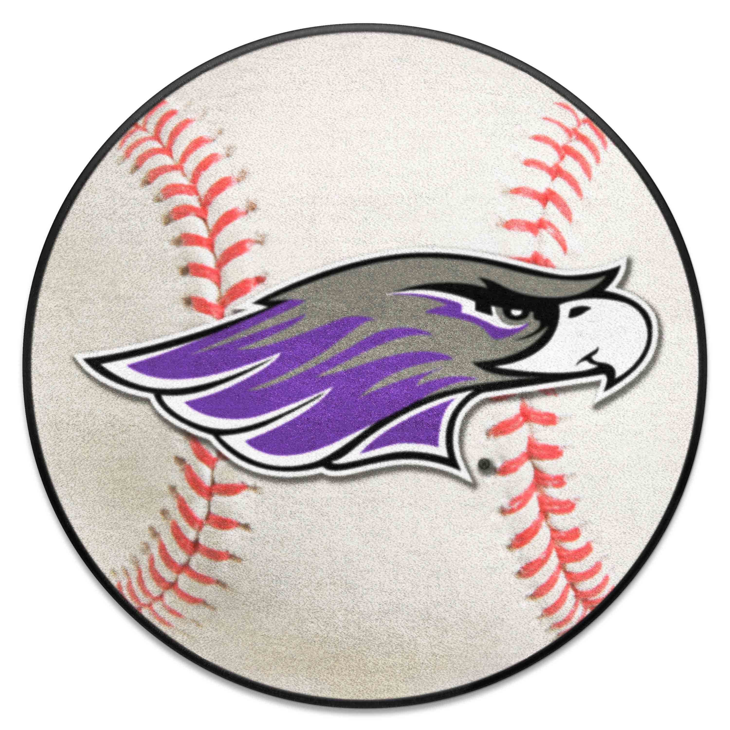 Wisconsin-Whitewater Pointers Baseball Rug - 27in. Diameter