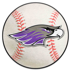 Wisconsin-Whitewater Pointers Baseball Rug - 27in. Diameter