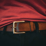5852.00 - Mens Premium Leather Belt