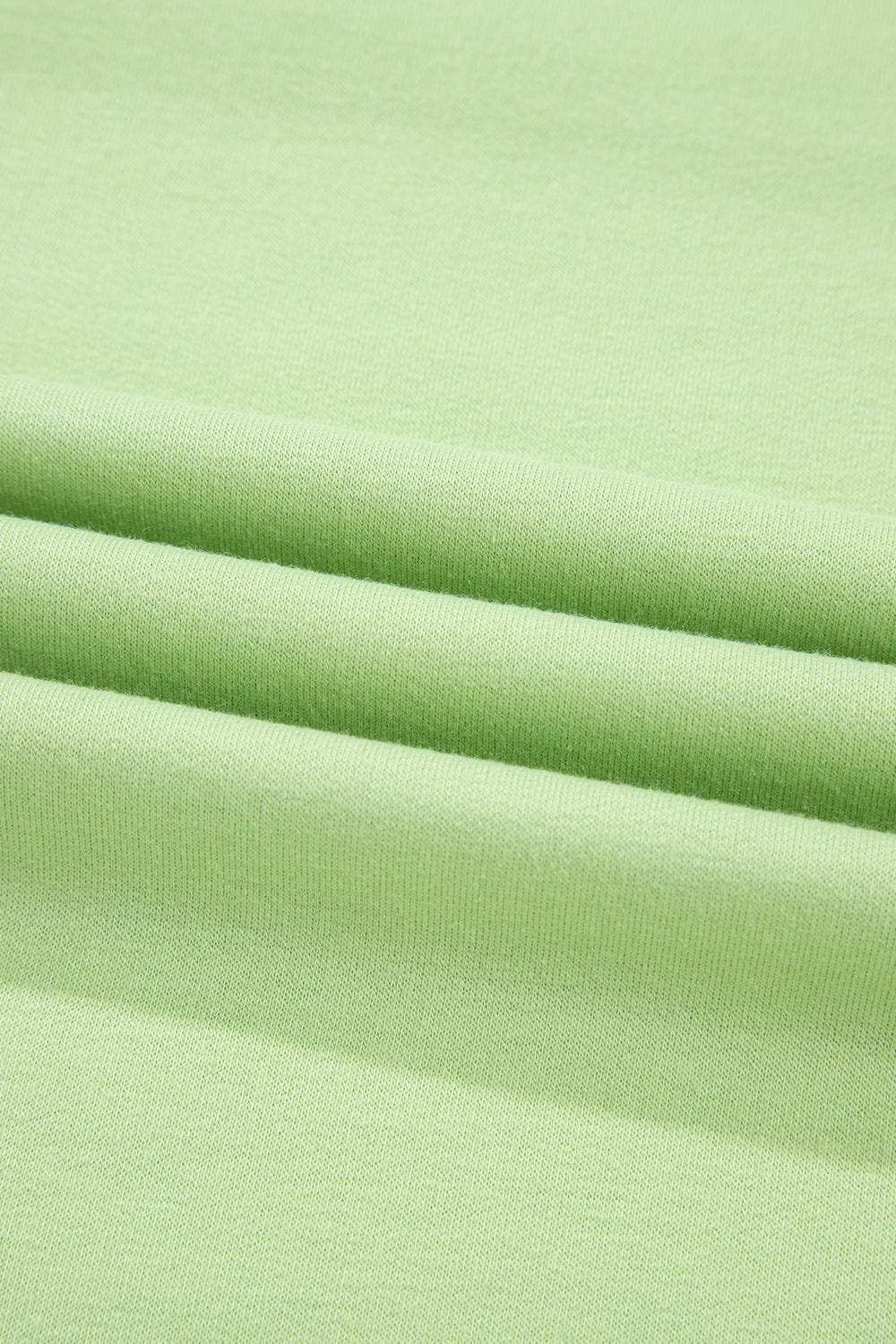 Loose V Neck Half Sleeve Tee and Drawstring Shorts Plus Size - Trendsi - Flyclothing LLC