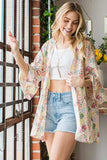 Heimish Full Size Multi Color Floral Open Cardigan Plus Size - Trendsi - Flyclothing LLC