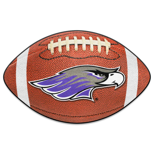 Wisconsin-Whitewater Pointers Football Rug - 20.5in. x 32.5in.