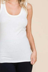 Culture Code Full Size Ribbed Scoop Neck Tank - Trendsi - Flyclothing LLC