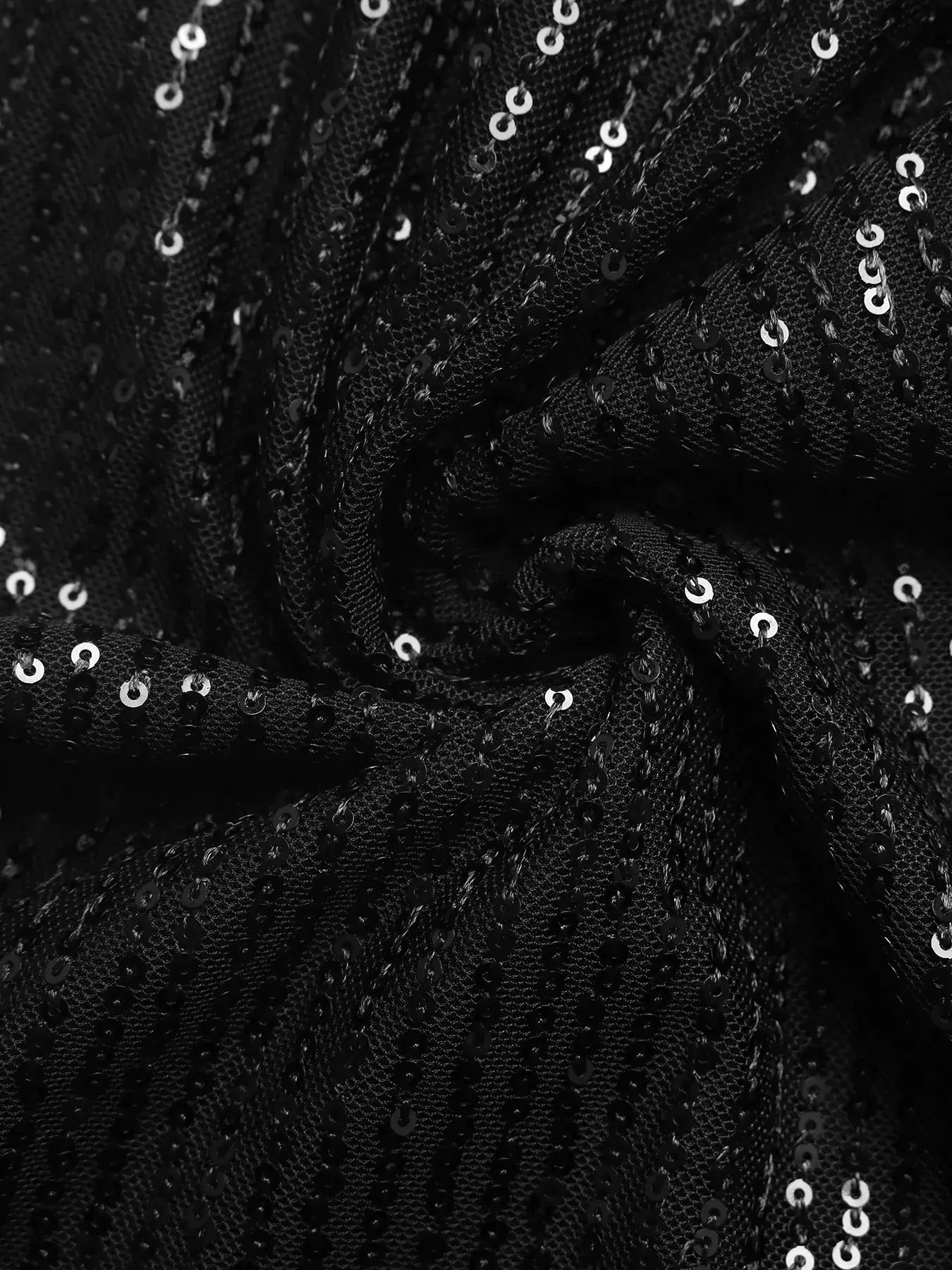 Sequin Wide Leg Pants - Trendsi - Flyclothing LLC