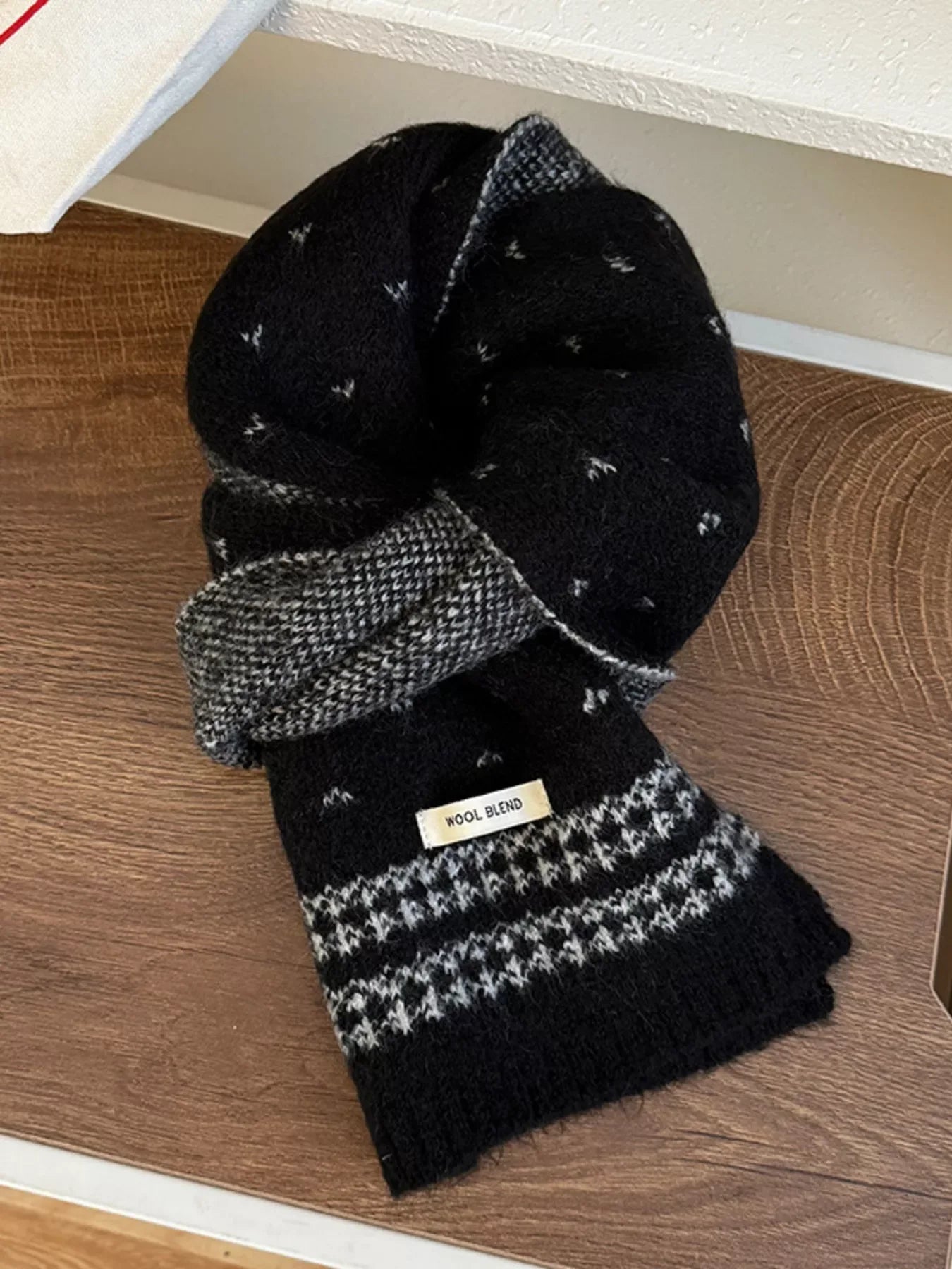 Winter Warm Knitted Scarf - Trendsi - Flyclothing LLC