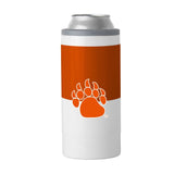 Mercer University 12oz Colorblock Slim Can Coolie - Logo Brands - Flyclothing LLC