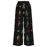 Baha Ranch The Last Roundup Rodeo High Waisted Wide Leg Pants