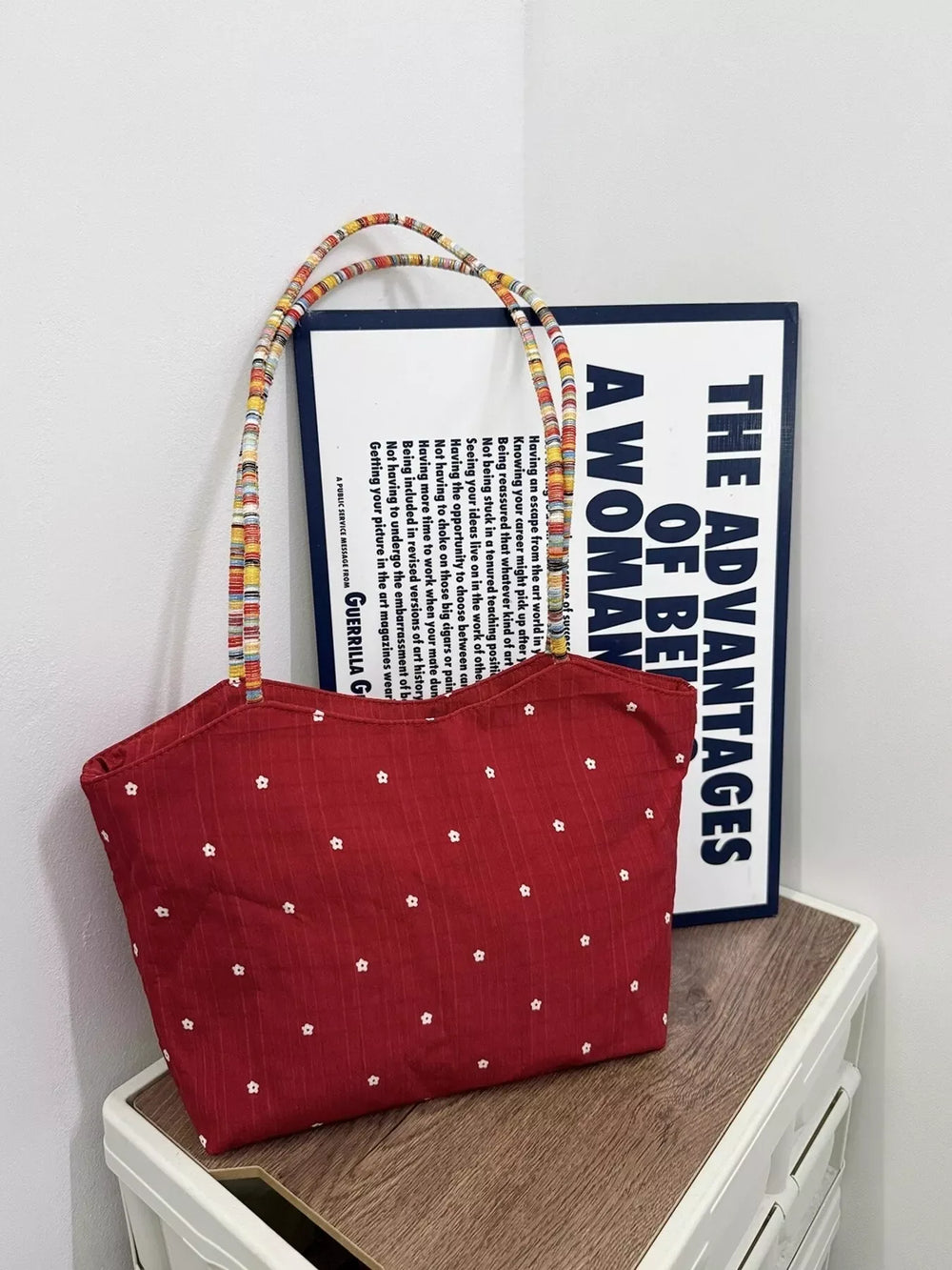 Apple Core Charm Tote Bag - Trendsi - Flyclothing LLC