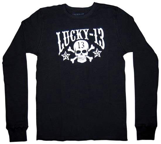 Lucky 13 Logo Thermal - Lucky 13 Clothing - Flyclothing LLC