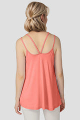 Basic Bae Bamboo Scoop Neck Double Spaghetti Straps Cami - Trendsi - Flyclothing LLC