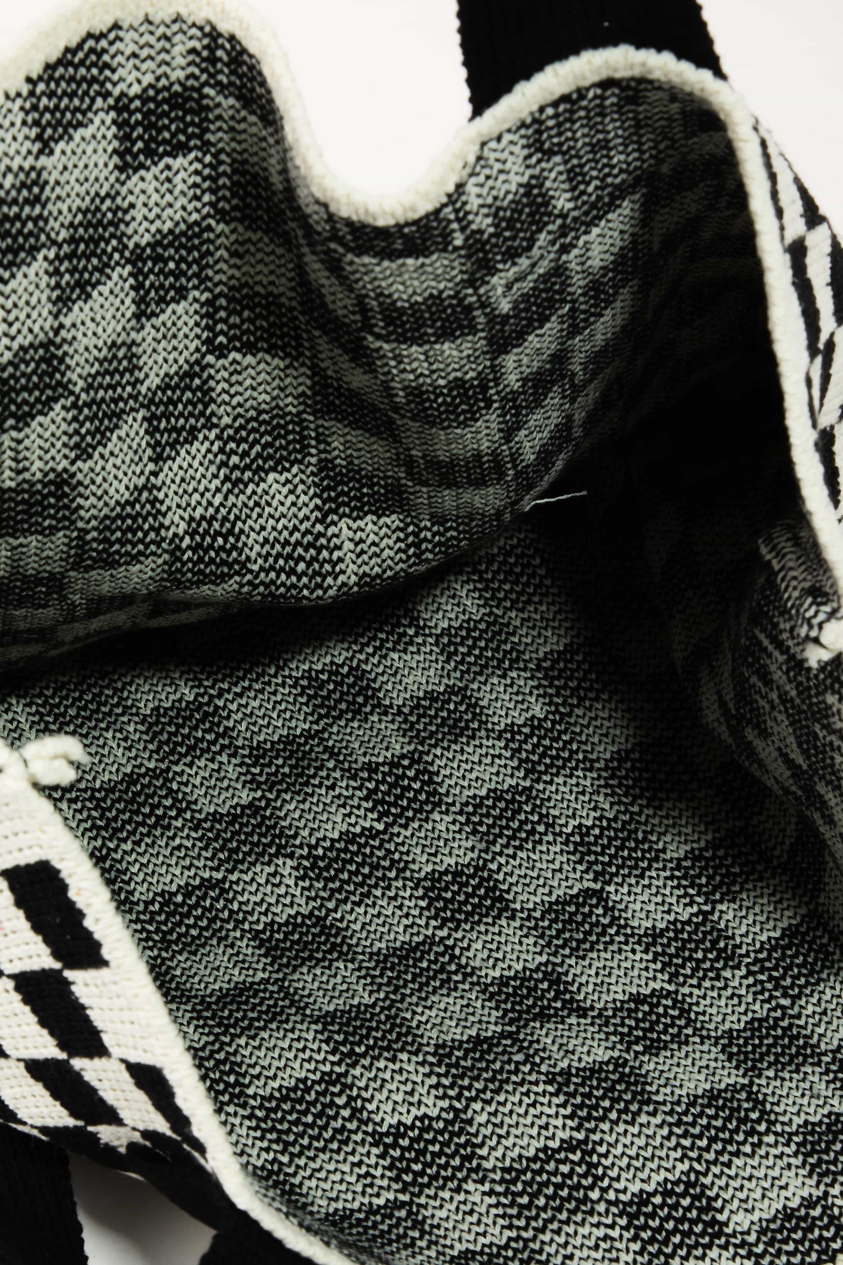 Fame Checkered Pattern Tote Bag - Trendsi