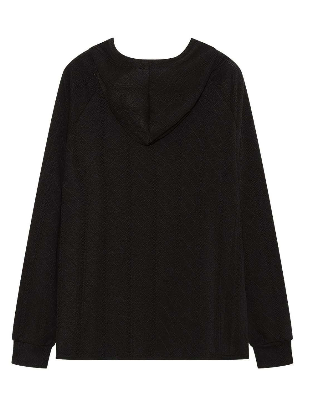 Full Size Drawstring Long Sleeve Hoodie - Trendsi - Flyclothing LLC