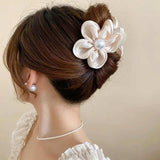 Flower Acrylic Hair Claw Clip - Trendsi - Flyclothing LLC