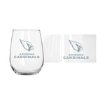 Arizona Cardinals 16oz Frost Curved Beverage Glass