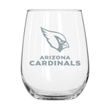Arizona Cardinals 16oz Frost Curved Beverage Glass