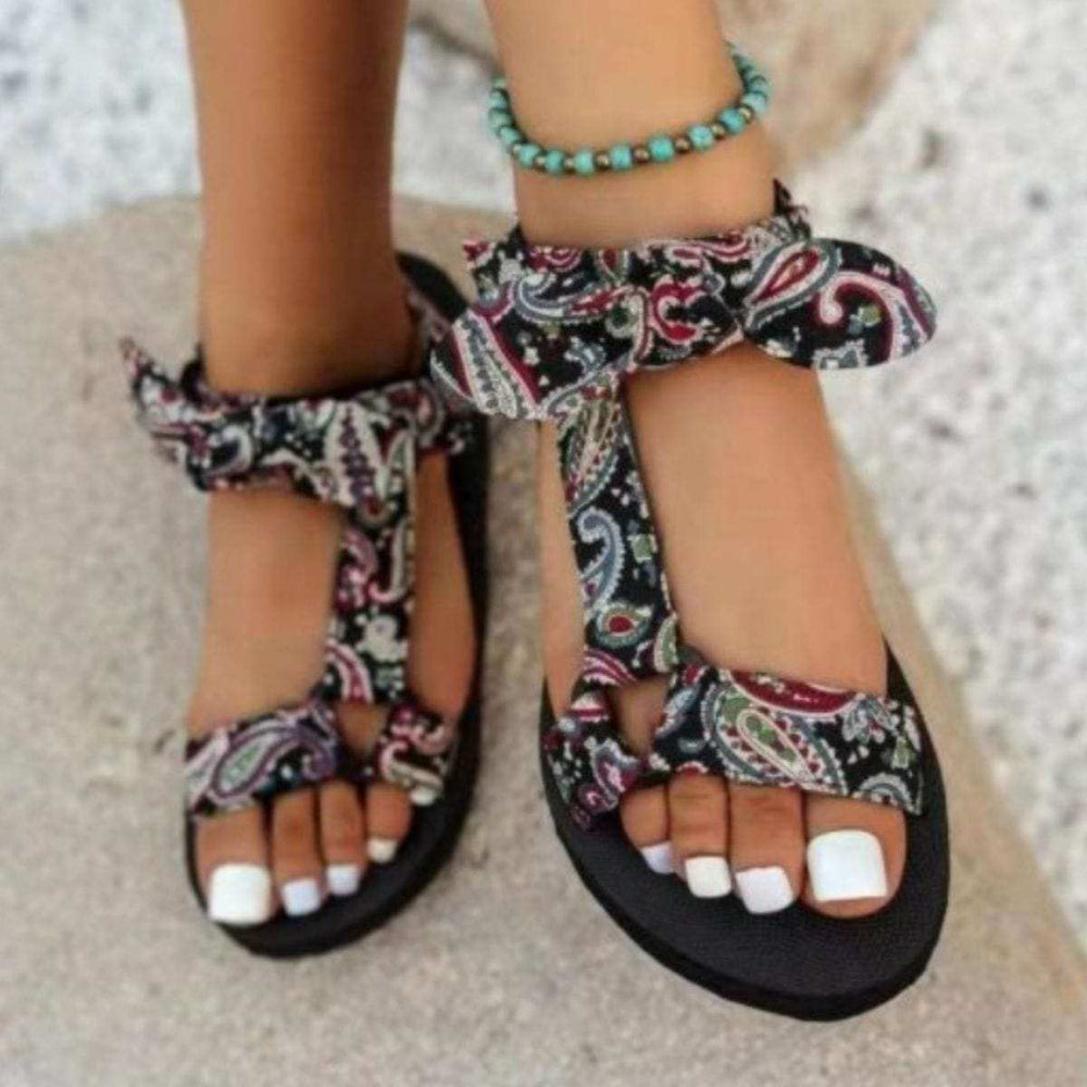 Open Toe Platform Sandals - Trendsi - Flyclothing LLC