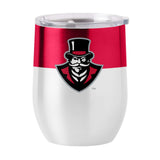 Austin Peay State 16oz Colorblock Stainless Curved Beverage - Logo Brands - Flyclothing LLC