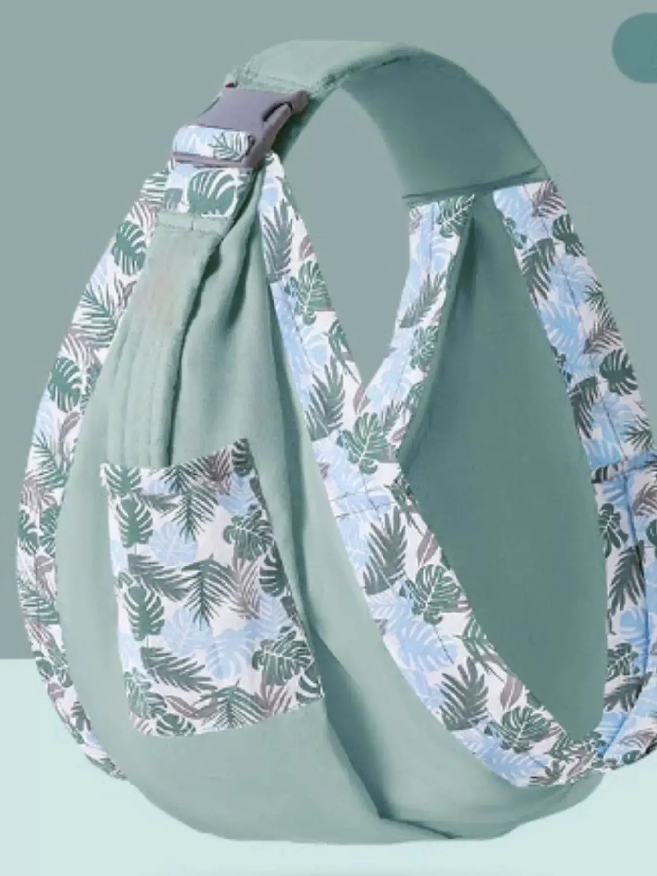 Ergonomic Leaf Print Adjustable Baby Sling - Trendsi - Flyclothing LLC